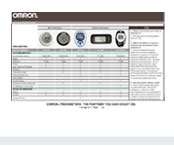 Compare full line of Omron Pedometers