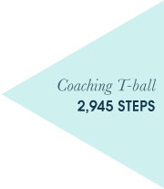 Coaching T-ball/ 2,945 steps