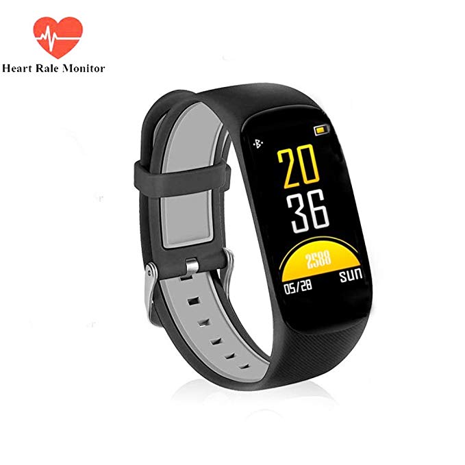 Bluetooth Smart watch,Fitness Tracker Watch with Heart Rate Monitorand Blood Pressure,Waterproof smartwatch with Pedometer, GPS, Sleep monitor for Kids Women Men,Health Sport Watch for Android and iOS