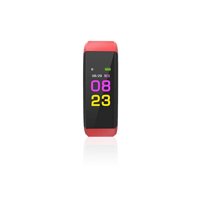 BEFIT S1 Fitness Tracker Activity Tracker Heart Rate with Blood Pressure, Steps, Calories Distance, Waterproof Pedometer Call reminder,Notifications, Color Display for Women Men Kids