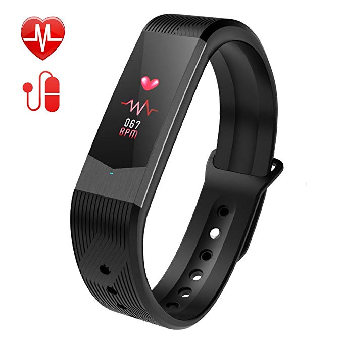 Tonnier Fitness Tracker Step Counter Watch and Sleep Monitor Calorie Counter Heart Rate/Blood Pressure Measuring Multifunction Smart Watch for Kids Women Men