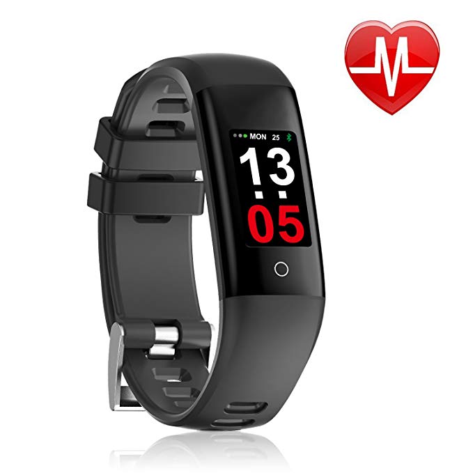 Fitness Tracker Blood Pressure and Heart Rate Monitor Smart Sport Watch Waterproof Runing Tracker Watch