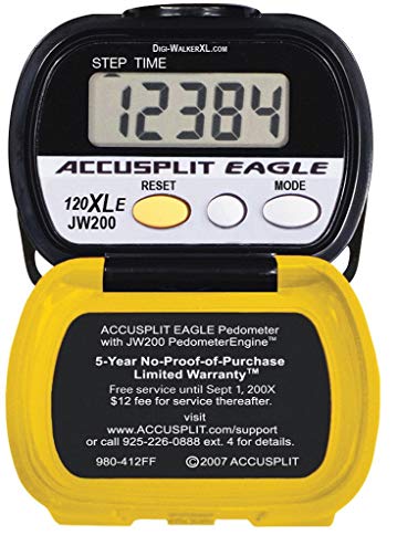 Accusplit AE120XLE-XBX Step Pedometer with Auto Activity Timer