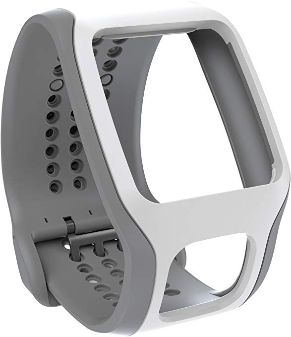 TomTom Cardio Comfort Strap Light Grey/White, One Size