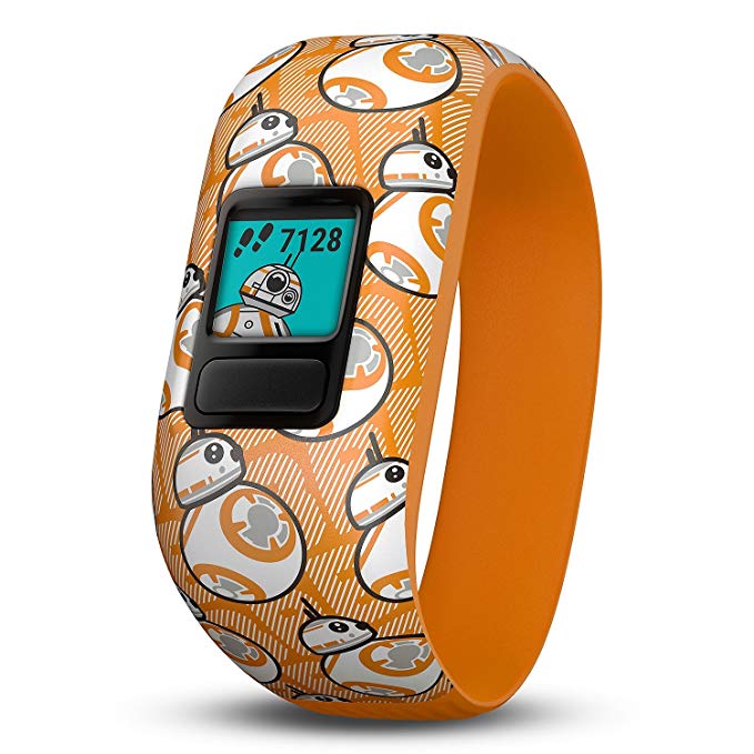 Garmin Vivofit Jr. 2 with Stretchy Band Bundle (Star Wars BB-8 Club)