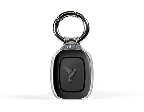 Revolar Instinct Personal Safety Device - No Fee Smart Wearable Safety Device with App-Enabled Live GPS Location Sharing, Custom Alerts - Keychain and Clip for Wearable Safety Device (Black)