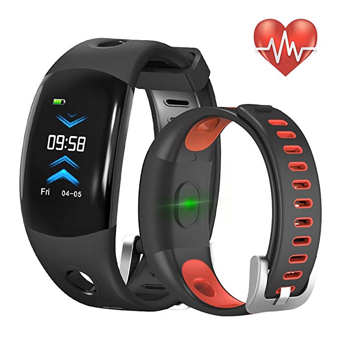 Fitness Tracker,abelanja Activity Tracker Watch with Continuous Heart Rate Monitor, IP68 Waterproof calorie counter watch with bluetooth Pedometer Sleep Monitor Watch with 3D CLR Dynamic for Kids M/F