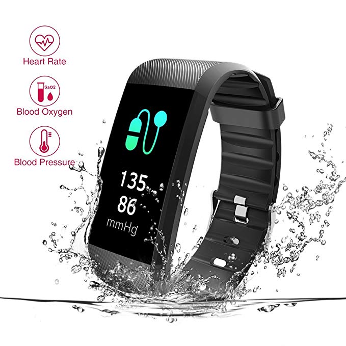 Read New Fitness Tracker, Heart Rate Monitor, IP67 Waterproof Smart Bracelet with Camera Remote Shoot, Activity Fitness Wristband Pedometer for Bluetooth Android and iOS, Fitness Tracker R11