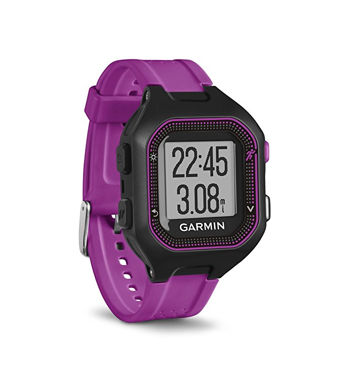 Garmin Forerunner 25, Small - Black and Purple