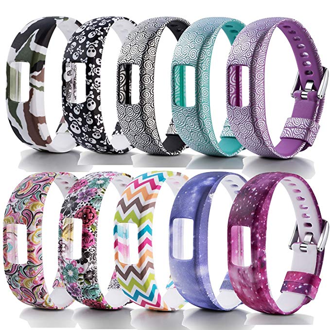 For Garmin vivofit 4 accessory bands,Large&Small Replacement Adjustable men/women creative pattern Bands/Sports Wristbands/Strap With metal Clasp For Garmin vivofit 4 tracker