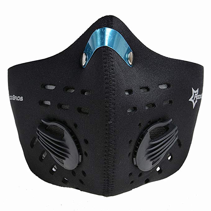 CC-JJ- Bike Cycling Anti-dust Half Face Mask with Filter Neoprene outdoor cycle tactical